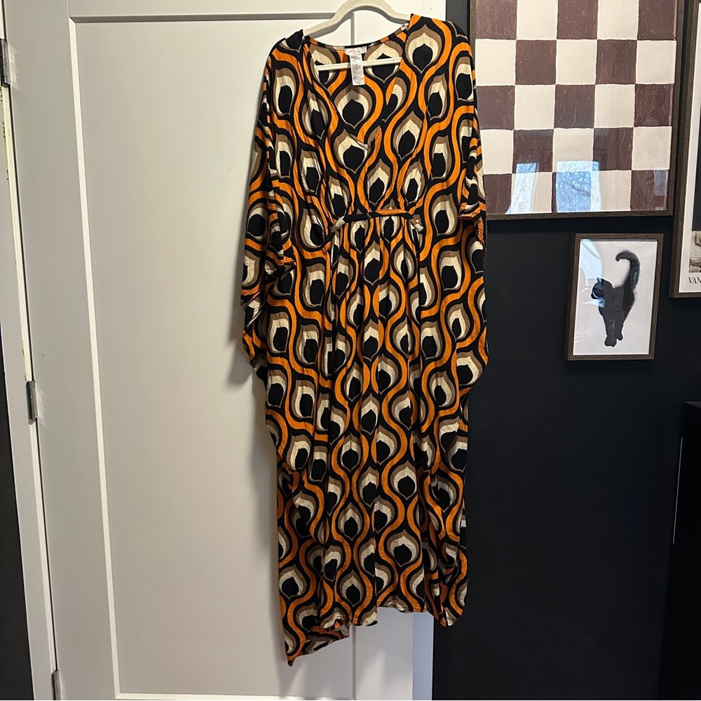 One size free people kaftan